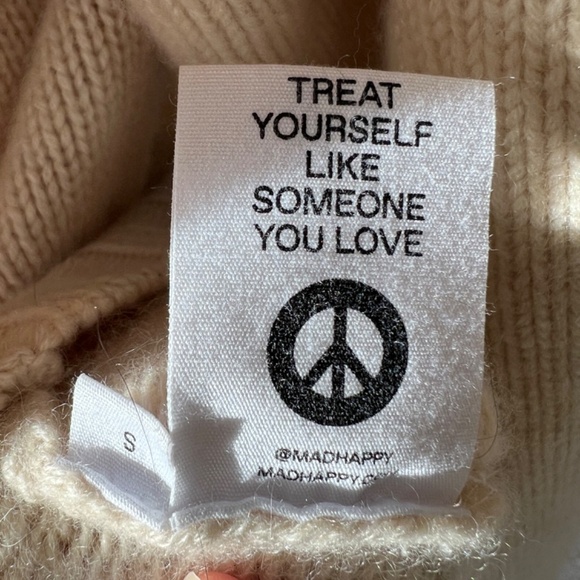 Madhappy Cashmere Cream Sweater Small - Picture 5 of 7